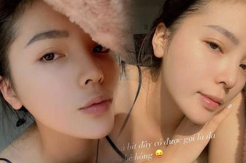 Khoe làn da cận cảnh không thấy lỗ chân lông, Kỳ Duyên được khen đẹp như em bé