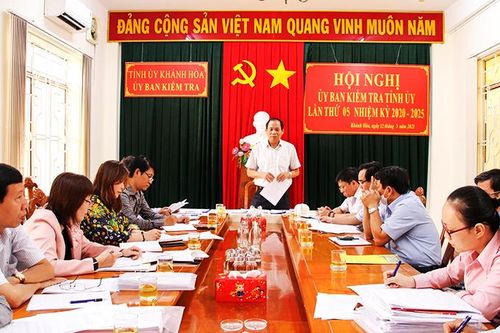 Hội nghị Ủy ban Kiểm tra Tỉnh ủy lần thứ 5