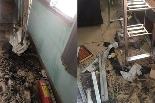 Cứu 2 người mắc kẹt trong đám cháy do bất cẩn khi hàn xì