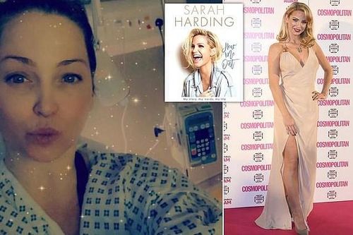 Ca sĩ Sarah Harding mắc ung thư vú, đã di căn lên cột sống