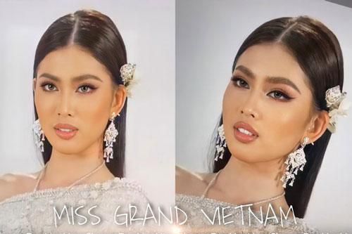 Á hậu Ngọc Thảo lọt top 10 bình chọn video giới thiệu bản thân tại Miss Grand 2021