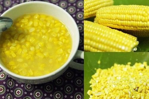 Cuối tuần mẹ đảm nấu chè bắp thơm ngon cả nhà mê tít