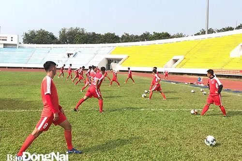 Đội Đồng Nai tập huấn, chuẩn bị tham dự giải tập huấn tại Bình Thuận