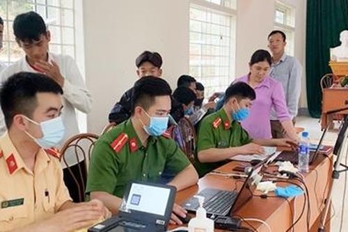 Công an tỉnh Sơn La: Vượt chỉ tiêu trong ngày về cấp căn cước công dân