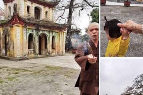 Hải Phòng: Nhà sư đập nhang đang cháy vào tay Phật tử