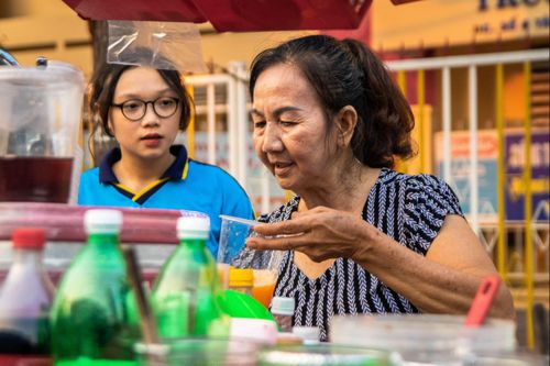 Xe trà sữa đời đầu, giá bình dân nổi tiếng tại TP.HCM