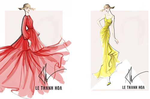 Hoa hậu Khánh Vân, vợ chồng Đông Nhi - Ông Cao Thắng cùng xuất hiện tại show thời trang của NTK Lê Thanh Hòa