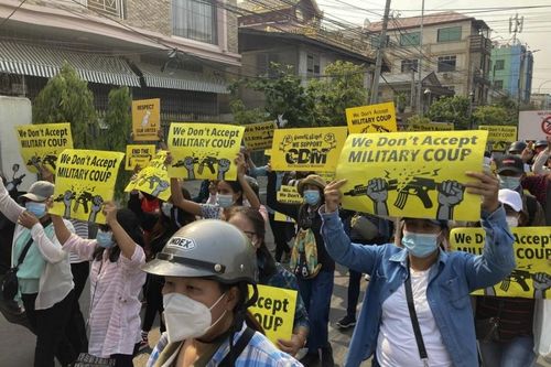 Myanmar: Cảnh sát tiếp tục nổ súng vào các cuộc biểu tình, thêm 6 người thiệt mạng