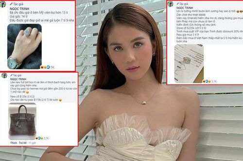 Bị tố thanh lý trá hình, hét giá, ăn 'hoa hồng'… Ngọc Trinh lý luận