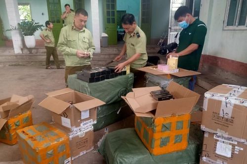Lạng Sơn: Tạm giữ hơn 6.600 sản phẩm thuốc lá điện tử nhập lậu