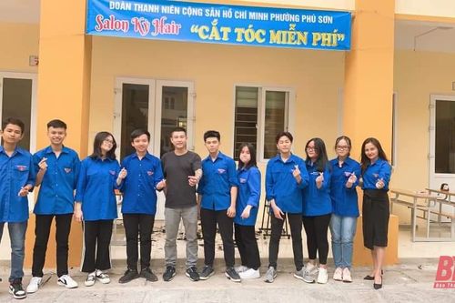 Tuổi trẻ Phường Phú Sơn tổ chức các hoạt động Tháng thanh niên, chung sức xây dựng phường kiểu mẫu