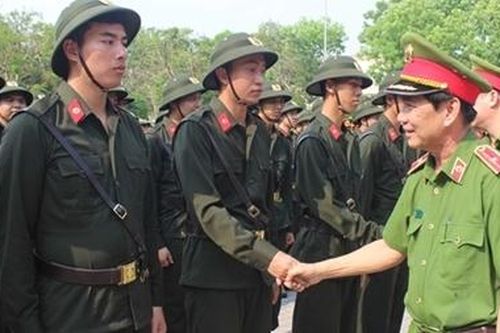 Gần 2 nghìn chiến sĩ Công an nghĩa vụ tham dự khóa huấn luyện chiến sĩ mới
