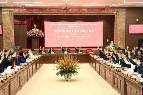 10 chương trình công tác toàn khóa XVII của Thành ủy Hà Nội