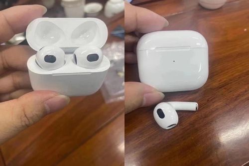 Lộ ảnh thực tế được cho là AirPods 3
