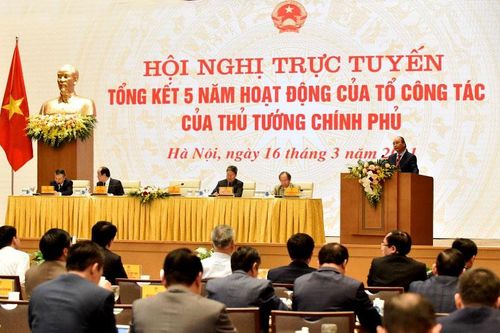 Hội nghị tổng kết 5 năm hoạt động Tổ công tác của Thủ tướng Chính phủ