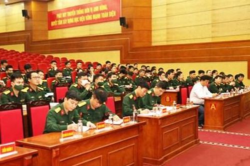Bồi dưỡng nghiệp vụ sư phạm cho giảng viên Học viện Hậu cần