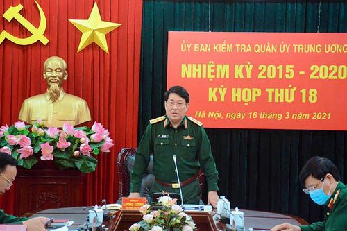 UB Kiểm tra Quân ủy Trung ương đề nghị kỷ luật Đảng 10 quân nhân