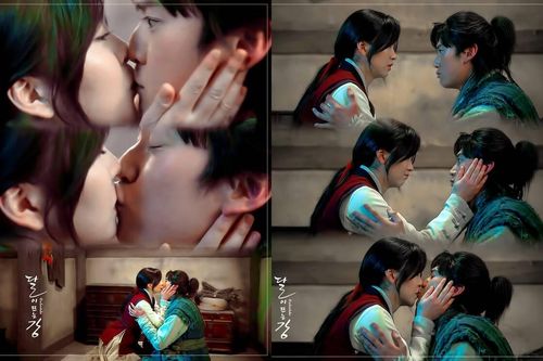 'Sông Đón Trăng Lên': Kim So Hyun và Na In Woo chu 'mỏ' hôn nhau dễ thương, giúp rating tăng