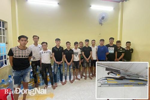 Khởi tố nhóm đối tượng mang hung khí đi chém nhau
