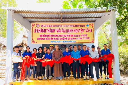 Trà Vinh: Khánh thành mái ấm Hạnh Nguyện số 43
