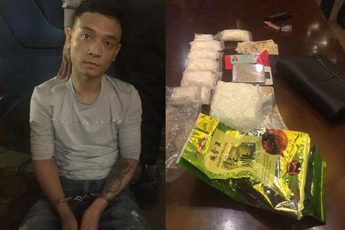 Bắt quả tang đối tượng mang hơn 2kg ma túy đá đi tiêu thụ