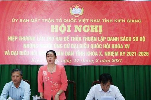 Kiên Giang: Một người tự ứng cử đại biểu HĐND tỉnh