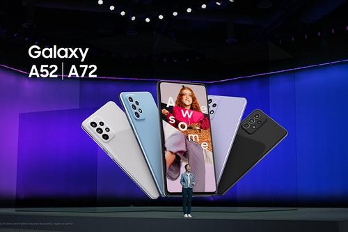 Samsung giới thiệu Galaxy A52 và A72