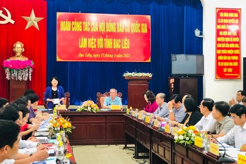 Kiểm tra công tác chuẩn bị bầu cử tại Bạc Liêu