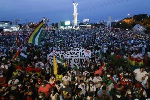 Tình hình Bolivia: Bùng nổ biểu tình phản đối bắt giữ cựu Tổng thống lâm thời, Brazil lo ngại