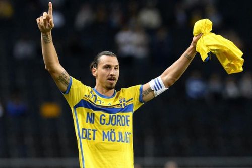 Tiền đạo Ibrahimovic bất ngờ quay trở lại ĐT Thụy Điển