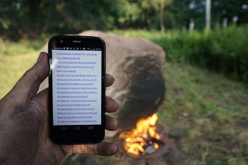 Kỳ lạ tảng đá đốt lên là phát được sóng wifi
