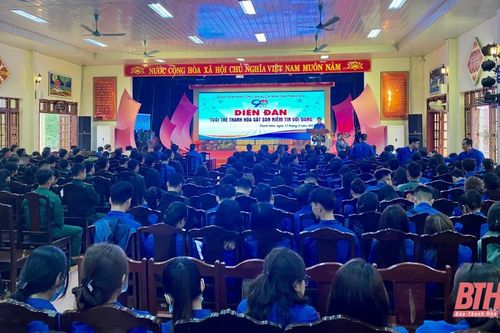 Diễn đàn 'Tuổi trẻ Thanh Hóa sắt son niềm tin với Đảng'