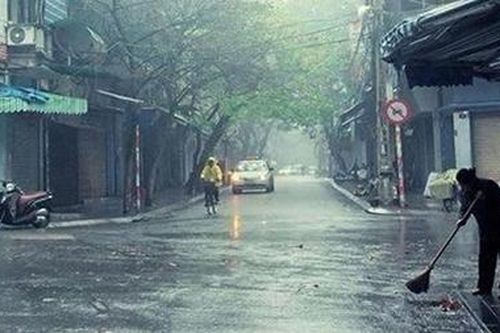 Miền Bắc mưa phùn, trời nồm ẩm