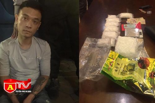 Mang ma túy đi giao dịch bị công an bắt quả tang