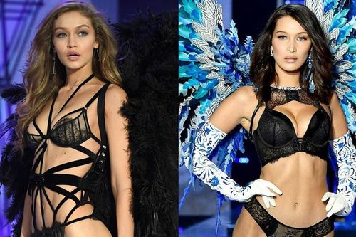 3 chị em Gigi, Bella và Anwar Hadid đọ dáng trên sàn catwalk