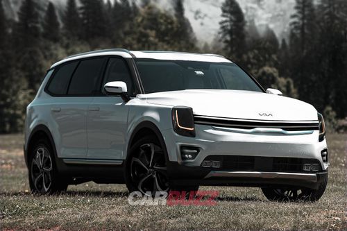 Phác thảo thiết kế của xe điện Kia EV9