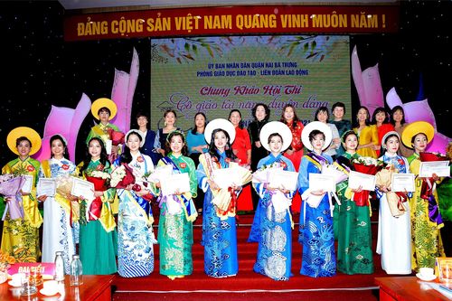 Quận Hai Bà Trưng: Tôn vinh những 'Cô giáo tài năng duyên dáng'