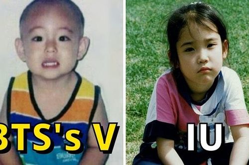 Những thần tượng K-pop vẫn giống hệt ngày bé