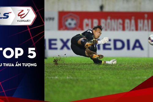 Top 5 pha cứu thua đỉnh nhất vòng 3 LS V-League