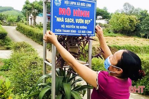 'Nhà sạch, vườn đẹp' giúp người dân miền núi Hà Tĩnh cải thiện cuộc sống