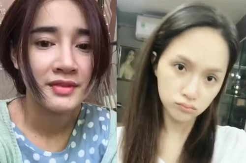 Nhan sắc sao Việt hiện 'nguyên hình' khi để mặt mộc livestream