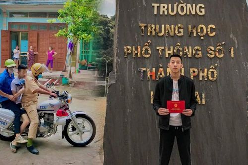 Thí sinh ngủ quên trong kì thi đại học khiến cảnh sát phá cửa gọi đi thi một năm trước giờ ra sao?