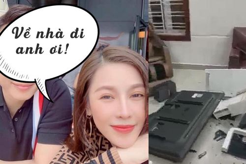Quế Vân chia sẻ công khai cảnh nhà cửa tan hoang sau khi bị bạn trai đập phá