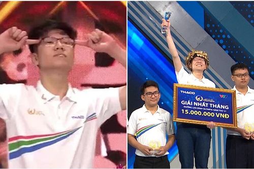 Nam sinh Đường lên đỉnh Olympia bị ném đá dữ dội vì những động tác ăn mừng phấn khích tột độ