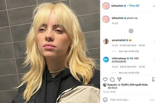 'Bữa tiệc tóc xanh' của Billie Eilish đã kết thúc: Để tóc sáng nhan sắc càng thần tiên hơn sao?