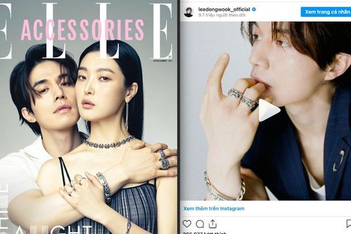 Lee Dong Wook đẹp tựa hoa trên trang bìa tạp chí ELLE số mới nhất