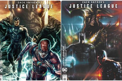 Bìa bộ truyện mới về 'Justice League' được lấy cảm hứng từ Zack Snyder