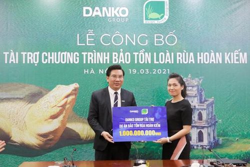 Danko Group đồng hành cùng dự án bảo tồn rùa Hồ Gươm