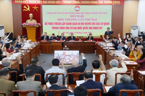 205 người được khối các cơ quan Trung ương tín nhiệm giới thiệu ứng cử đại biểu Quốc hội Khóa XV