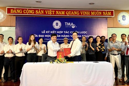 Trường ĐH Ngân hàng TPHCM mở rộng hợp tác đào tạo AI và Fintech